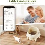 Automatic Self-Cleaning Litter Box for Cats