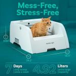 PetCove Self-Cleaning Cat Litter Box Light Model