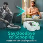 PetCove Self-Cleaning Cat Litter Box Light Model