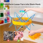 Flexible Adjustable Yarn Swift and Umbrella Holder