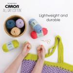 Caron All Day Cotton Yarn 3 Pack - Black