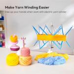 Flexible Adjustable Yarn Swift and Umbrella Holder