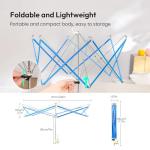 Flexible Adjustable Yarn Swift and Umbrella Holder