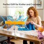 Flexible Adjustable Yarn Swift and Umbrella Holder