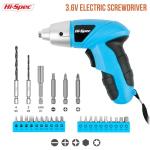 Hi-Spec 27pc Cordless Electric Screwdriver Set
