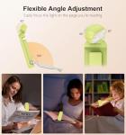 Gritin Rechargeable Book Reading Light - Emerald Green