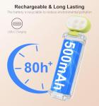 Gritin Rechargeable Book Reading Light - Emerald Green