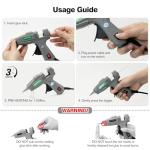 SHJADE Mini Hot Glue Gun with 30 Sticks