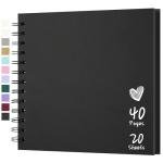 7x7 Inch DIY Hardcover Scrapbook Album for Memories