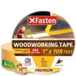 XFasten 1" Double Sided Woodworking Tape 3-Pack