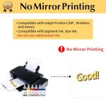 TransOurDream Dark T-Shirt Heat Transfer Paper 20 Sheets