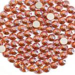 1440 Flat Back Amber Crystal Rhinestones Gems