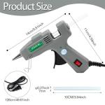 SHJADE Mini Hot Glue Gun with 30 Sticks
