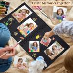 7x7 Inch DIY Hardcover Scrapbook Album for Memories