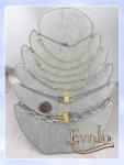 Evnlo Necklace Layering Extender and Clasp Set