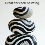 ARTISTRO 5 Black Acrylic Paint Pens Set