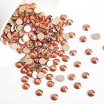 1440 Flat Back Amber Crystal Rhinestones Gems