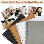 7x7 Inch DIY Hardcover Scrapbook Album for Memories