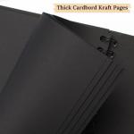 7x7 Inch DIY Hardcover Scrapbook Album for Memories