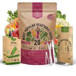 20 Non-GMO Vegetable Seed Variety Pack