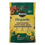 Miracle-Gro Organic Potting Mix for Outdoor Plants