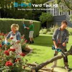 3-in-1 Cordless Electric Chainsaw and Pruner