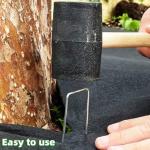 23-Piece 6 Inch Galvanized U-Shaped Garden Stakes