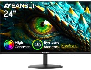 SANSUI 24" FHD Eye Care Computer Monitor