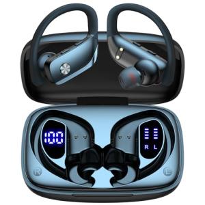 bmani Wireless Earbuds with 80H Playtime and Mic