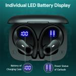 Wireless Active Noise Cancelling Earbuds with 80H Playtime