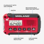 Midland ER10VP Weather Radio & Emergency Flashlight