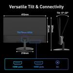 SANSUI 22” FHD 120Hz Monitor with Eye Care