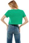 Funny St. Patrick's Day Shamrock Crop Top