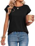 Zeagoo Women’s Casual Round Neck Summer Tops