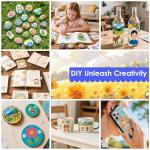 Dual Tip Acrylic Paint Markers - 80 Colors