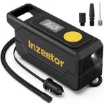Inzeetor Portable 150 PSI Tire Inflator with Light