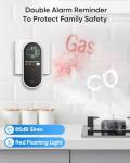 Vilfet 4-in-1 Carbon Monoxide and Gas Detector