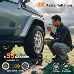 OlarHike Portable Tire Inflator with LED Light