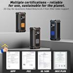 OlarHike Portable Tire Inflator with LED Light