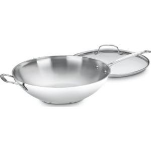 Cuisinart 14-Inch Stir-Fry Pan with Helper Handle