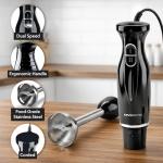OVENTE 300W Hand Blender with Stainless Steel Blades