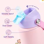 Kerilyn 12oz Kids Stainless Steel Water Bottles Set