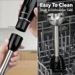 OVENTE 300W Hand Blender with Stainless Steel Blades