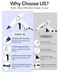 COMTO Mini Hot Glue Gun Kit with 30 Sticks