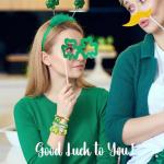 Gionlion 3000 Pcs St. Patrick's Day Bead Kit