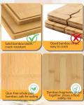 Double-Sided Stainless Steel and Bamboo Cutting Board