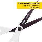 Scotch Precision Ultra Edge Scissors, 8 Inch, 3-Pack