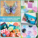 24 Colors Mica Powder for Crafts and DIY Projects