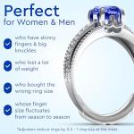 Adjustable Ring Sizers – 8 Size Clip Guards