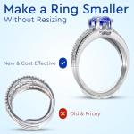 Adjustable Ring Sizers – 8 Size Clip Guards